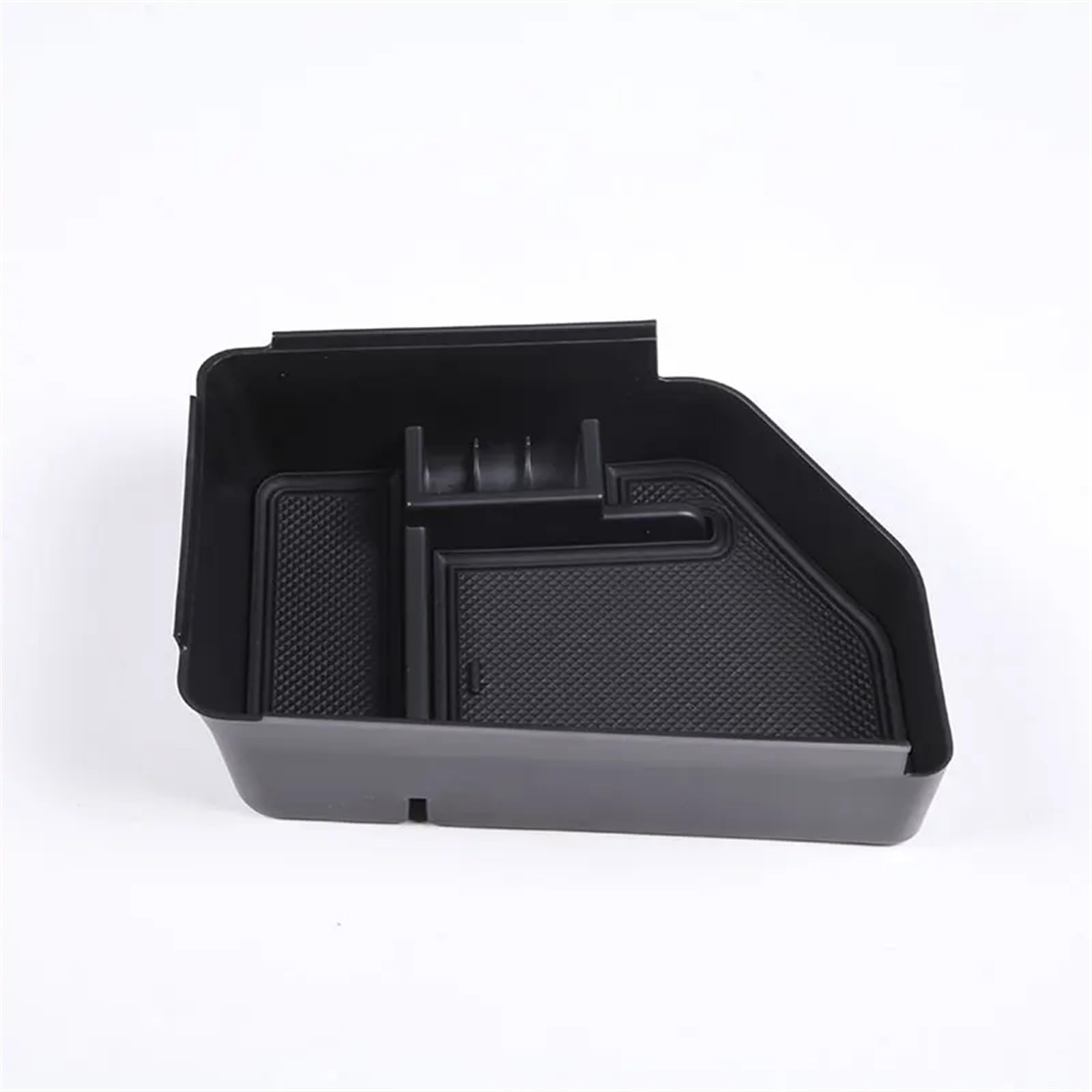 Lspbfkq Car Trim Interior For Kia EV6 22-23 ABS Black Armrest Box Tray Center Console Organizer Mobile Phone Storage LHD & RHD(Right)