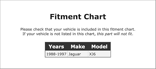 Miniatura 2 de Limpiaparabrisas delantero compatible con Jaguar XJ6 1988 1989 1990 1991 1992 1993 1994 1995 1996 1997 PC-1028292