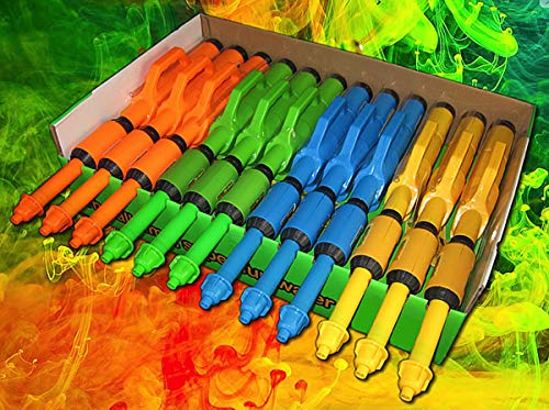 Blaster Squirt Guns -12 Pack NEON Blasters Squirt Guns (Plastic Guns)