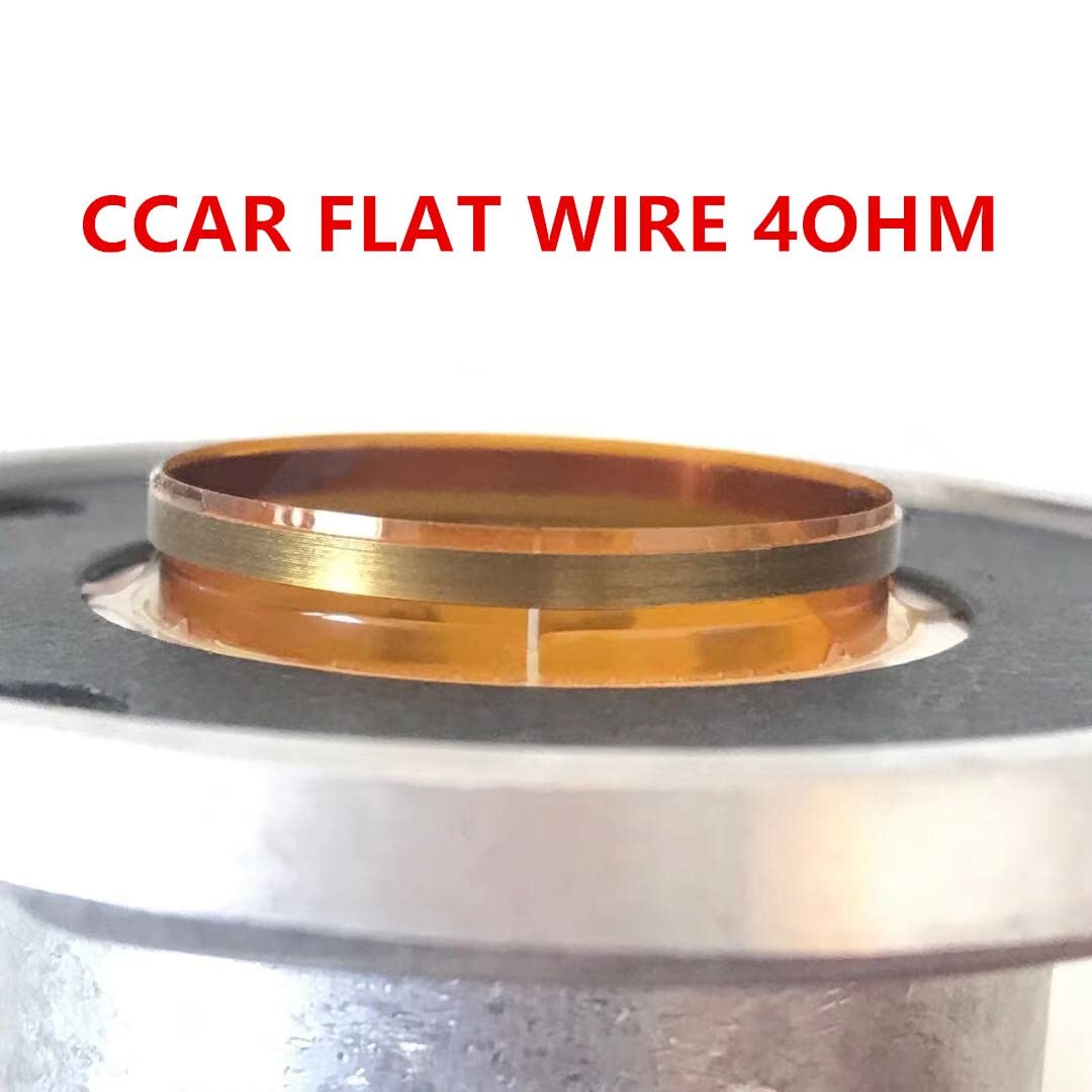 1 Stück Membran-Dome-Hochtöner-Schwingspule for JBL 2414H / 2414H-1 / 2414H-C Schwachspule ersetzen (Color : CCAW Wire 6OHM)