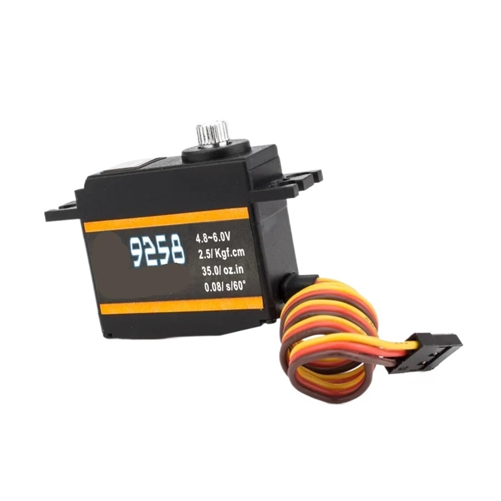 Servomoteur de queue numérique ES9258 pour corriger les dérives de l'anticouple RC