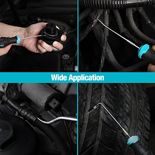 Image of DURATECH 8-Piece Hook and Pick Set | Precision Pick Tool Set for Automotive Oil Seal /O-Ring and Electronic Hand tools, with Storage Tray