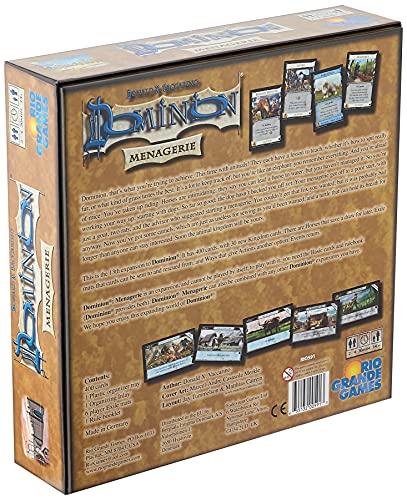 Dominion: Menagerie Expansion Card Game