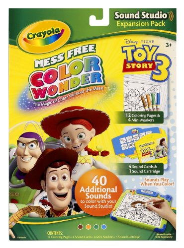 Crayola Color Wonder Sound Studio Disney Toy Story Refills