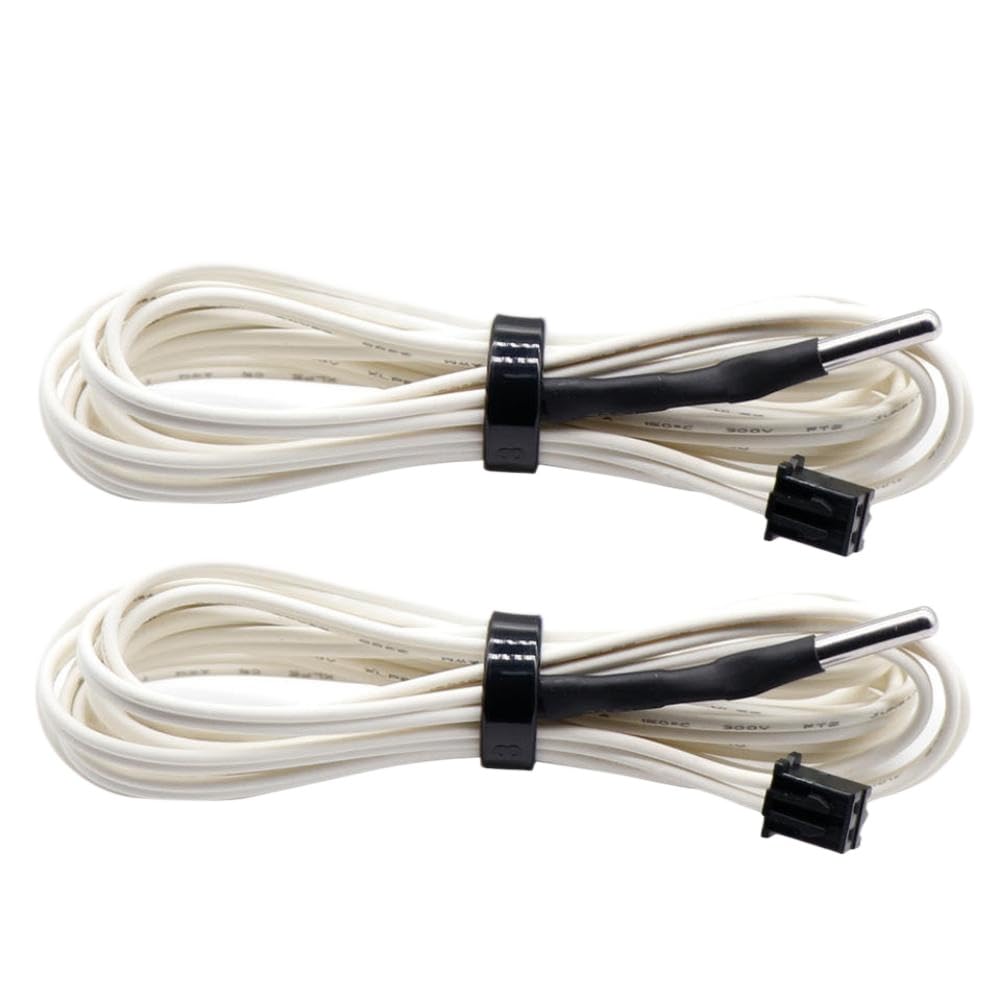Termistor NTC 100K Ohm B3950 compatible con bloque V6 de impresora 3D en pack de 2 unidades 2