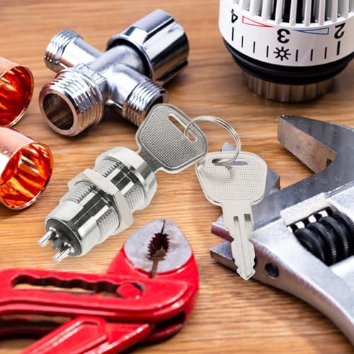 Interruptor de encendido con llave seguro y duradero para elevadoras 7