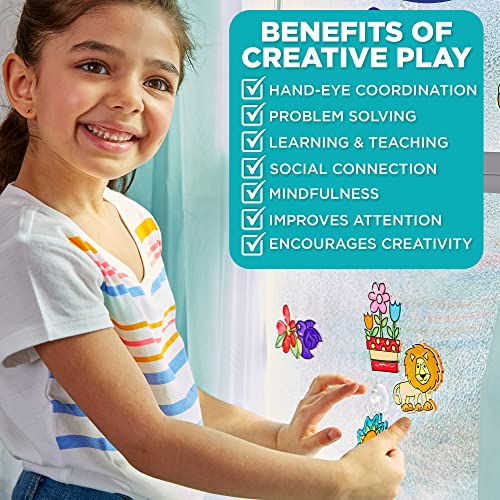Yes Horizon Group USA Suncatcher Paint Pens 10 Pack, 10mL Nontoxic Suncatcher Paint Pens for Window Art, Window Art Paint Refill, Paint Projects, Suncatchers Sold Separately - Thumbnail 6