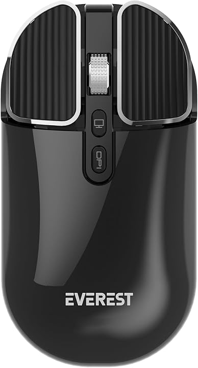 Everest Sm-620 2in1 Bluetooth 2,4ghz Şarjlı Siyah Süper Sessiz Mobil-t