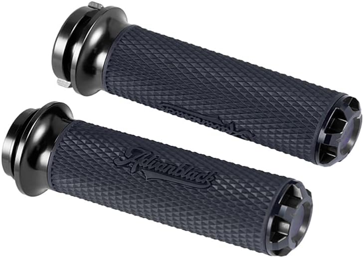 Advanblack AXION Performance Grips, Electronic Throttle Control Grips Compatible with Harley Touring Road Glide Street Glide, Softail
