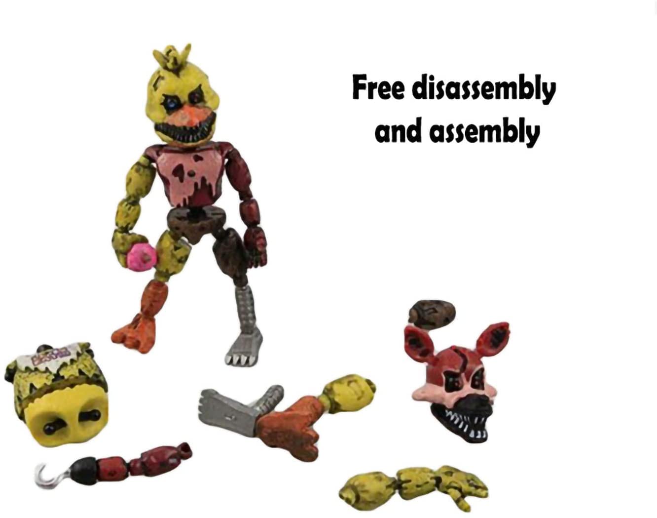 Amazon.com: SYANO Inspired by Lego Five Nights at Freddy's, 6inch PVC FNAF  Set Party Toys Gifts, Action Figures Toys Dolls, Christmas Toys Gifts (6  PCS) : Toys & Games