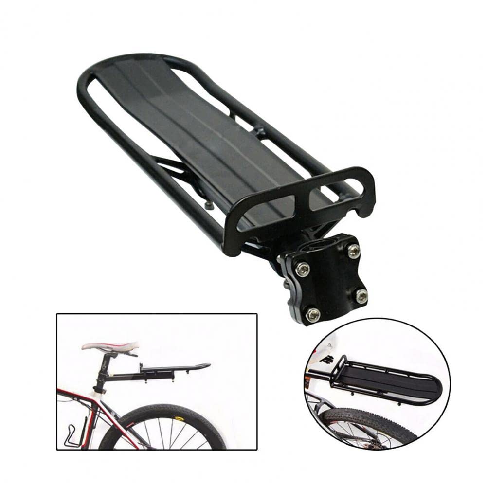 GepäCkträGer Fahrradträger Fahrrad Gepäck Gepäckträger Einziehbar Universal Starke Tragfähigkeit Fahrrad Gepäckträger Fahrrad Zubehör Fahrrad GepäCkträGer(B)