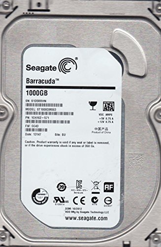 Seagate ST1000DM003 1CH162-048 Fw: AP19 Su Apple #655-1724D 1000gb 3.5