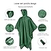 Rain Poncho,Rain Ponchos for Adults Men Women Hooded,Lightweight Reusable
