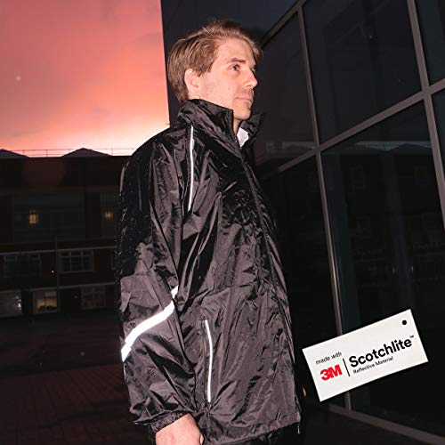 image for Salzmann 3M Waterproof Rain Suit - Reflective Rain Coat and Rain Pants