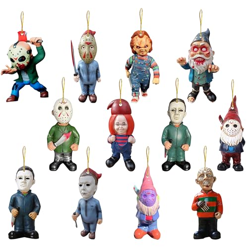 Image of Zombies Dwarf Car Rearview Mirror Pendants