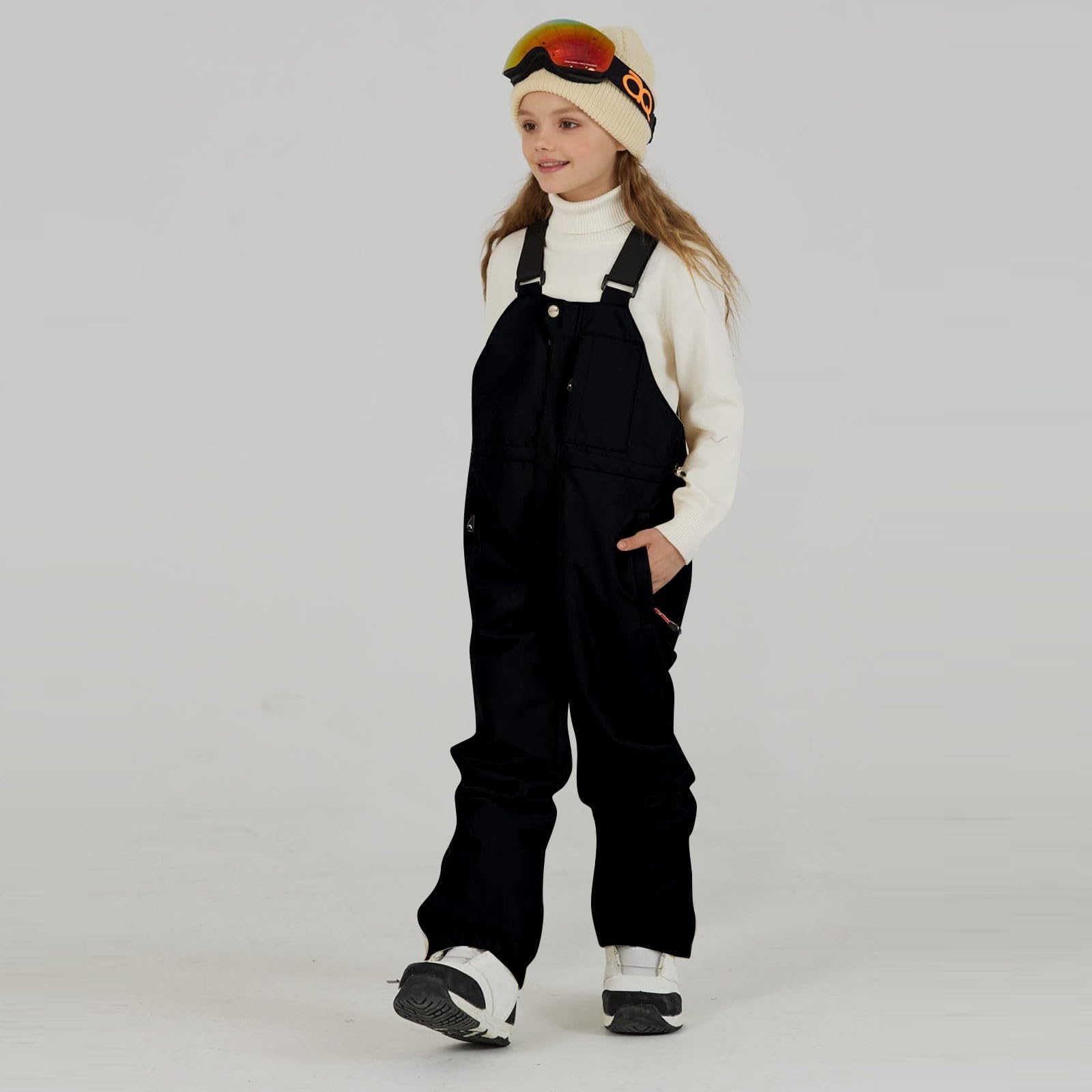 Generisch Skihose Jungen: Schneehose Kinder Wasserdicht Skianzug Große Größen Schneeanzug Thermo Winterhose Lang Skitourenhose Schneeoverall