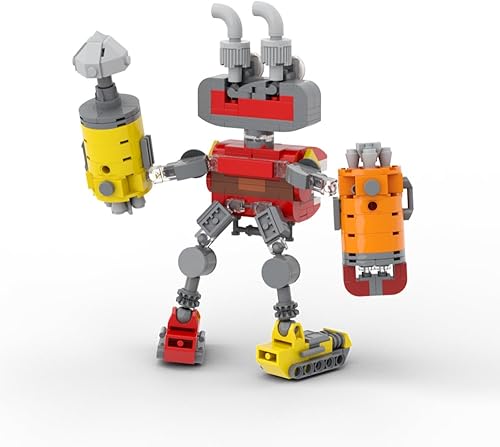 Miniatura 3 de Epic Level Monster Wubbox - Juego de bloques de construcción de figuras de acción cantando, juguetes creativos, coleccionables, cumpleaños, adecuado