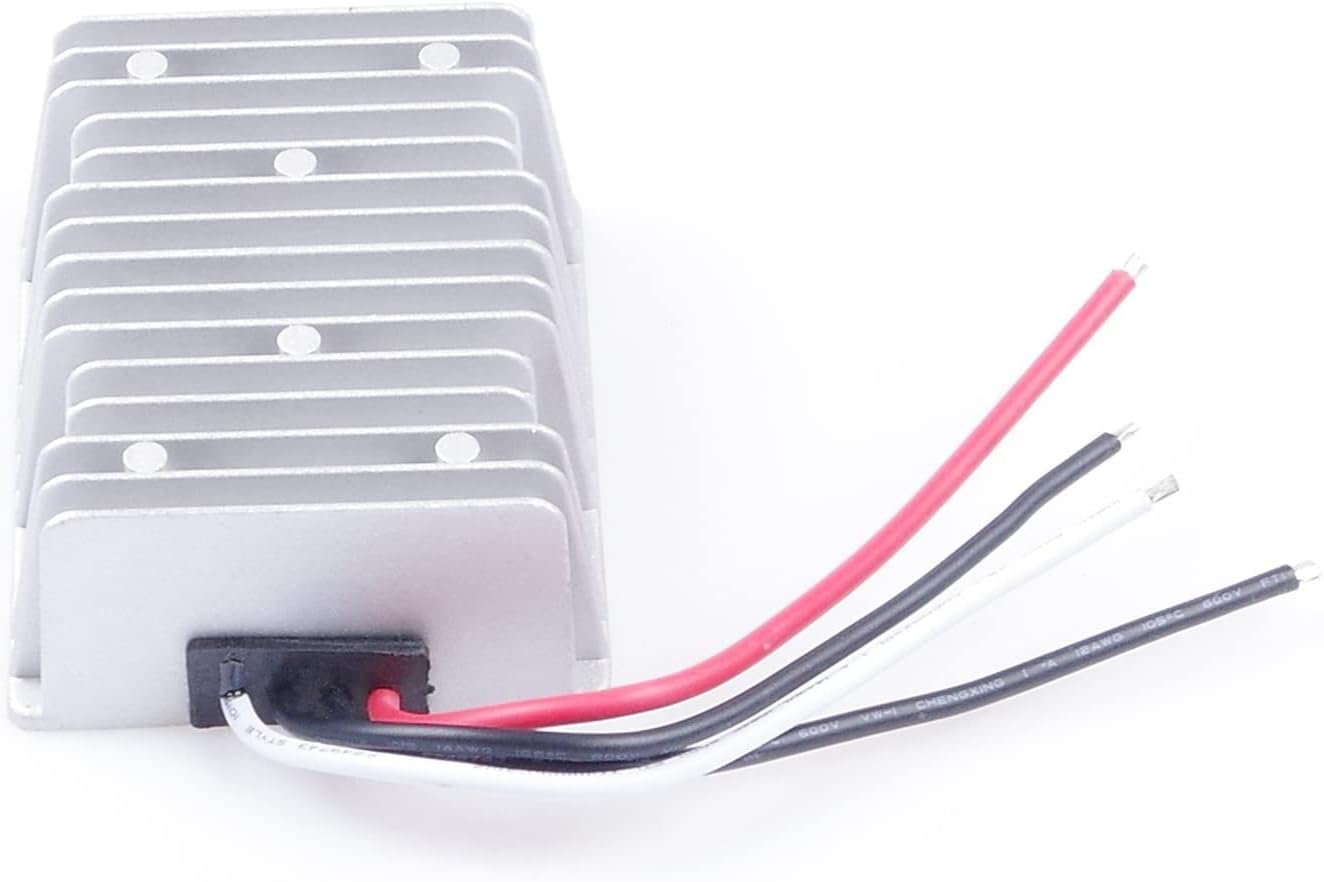 DC 12V 9V-17V Step-Up to DC 19V 25A 475W Weatherproof Power Supply Module Converter Regulator Booster (19V 25A 475W)