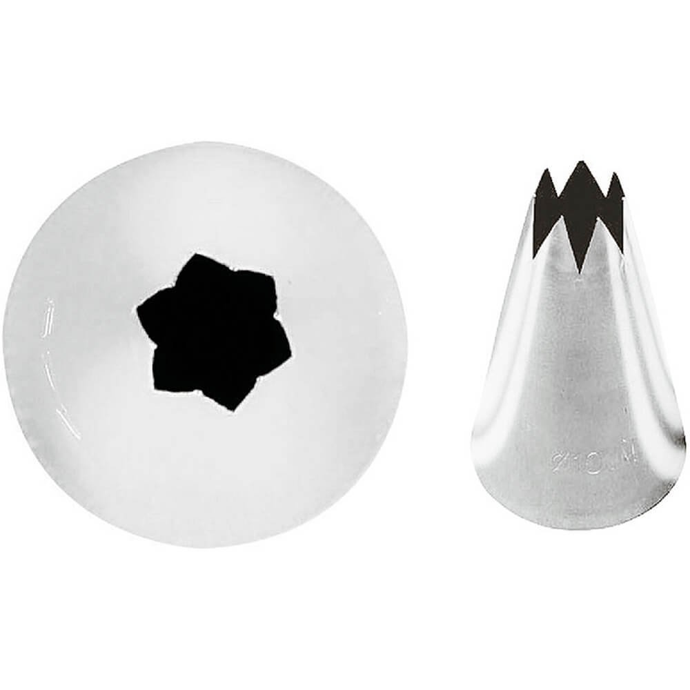 SambonetPaderno x6 Star S/S Pastry Tip - size 10