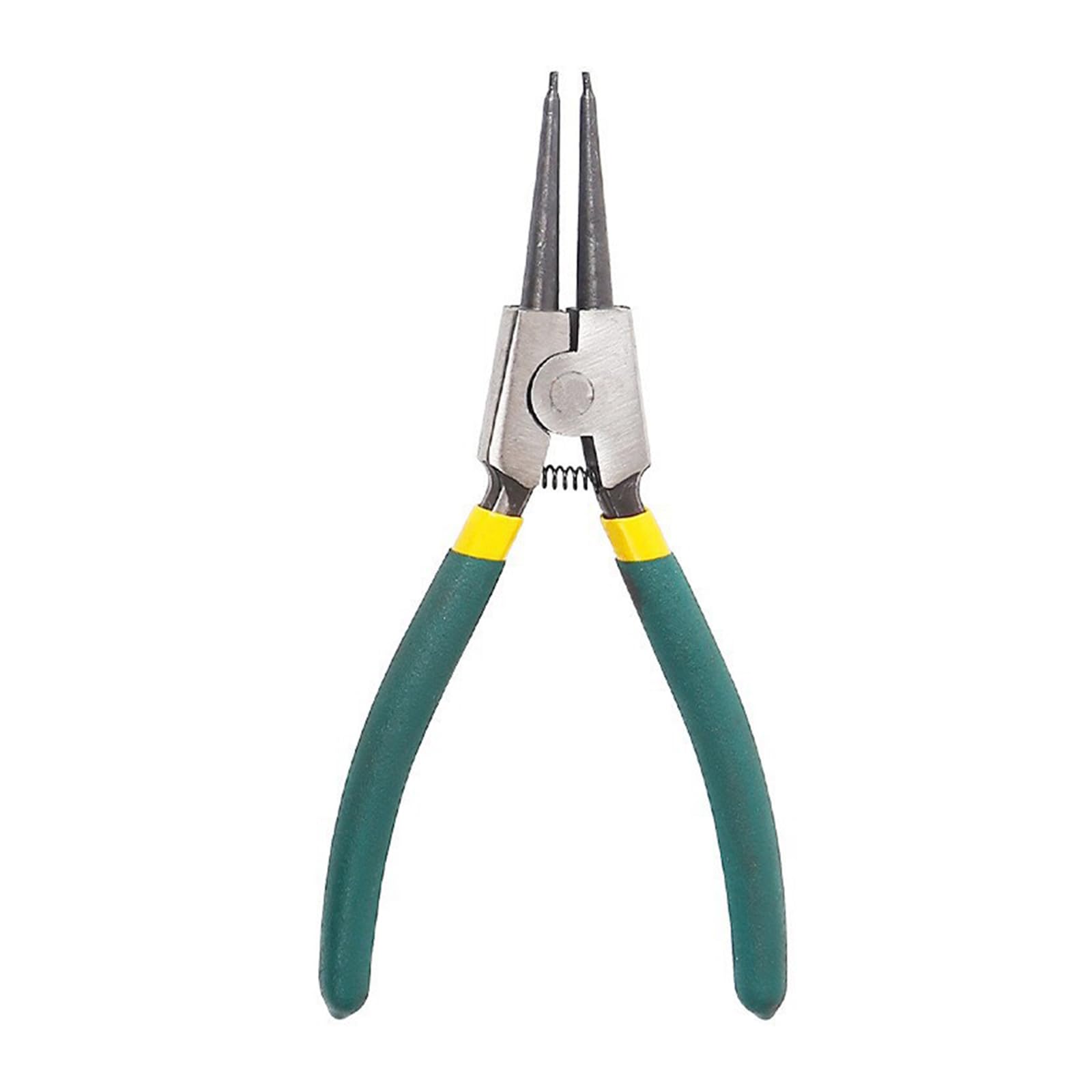 Tsophreniq Design C 7Inch Double Purpose Circlip Pliers With Bent And Straight Heads For Internal External Spring Rings Removal Double Purpose Pliers