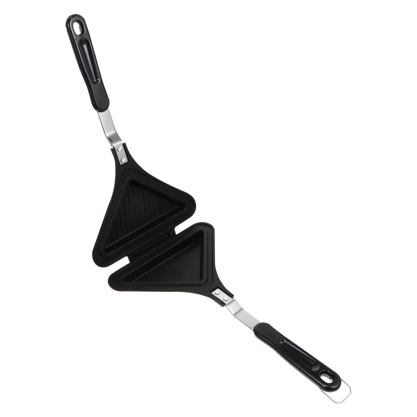 FUNOMOCYA 1pc Sandwich Mold Aluminum Abs Double Sided Frying Pan Non-stick Cooking Tool for Gas Induction Cookers