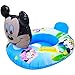 Mickey Mouse Asiento de natación Miotlsy-Swimming niños Flotador Inflable de natación Asiento Seguro Barco Piscina Flotador Entrenador de natación para Edades de 6 Meses a 8 años