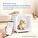 Samrado Automatic Pet Dryer Box for Cats & Small Dogs, 68L Dog Cat Dryer for Pet Grooming, Quiet 40dB Hands-Free Drying, App-Control, 6 Modes, Temperature Control & Overheat Protection
