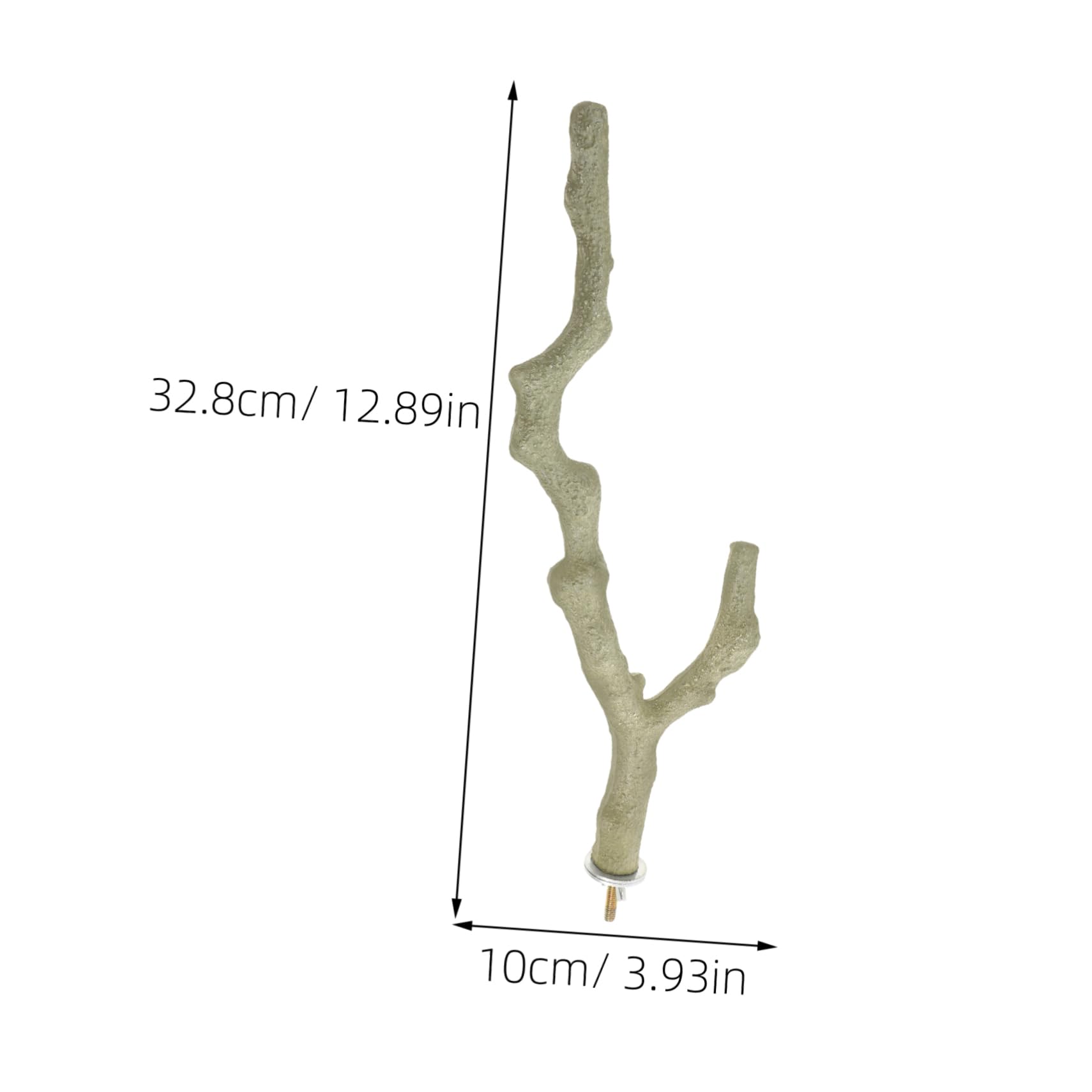 Abaodam Bird Perch Platform Parrot Stand for Chewing Playing Easy to Assemble Bird Cage Accessory for Cockatiels and Parakeets Materials