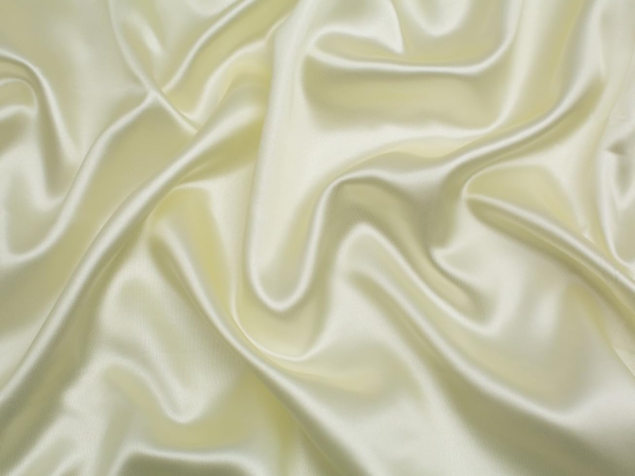 Minerva Cream Core Range Liquid Satin Fabric - Lightweight & Suitable For Dressmaking - Approx Width: 150Cm / 60" - Sold Per Metre