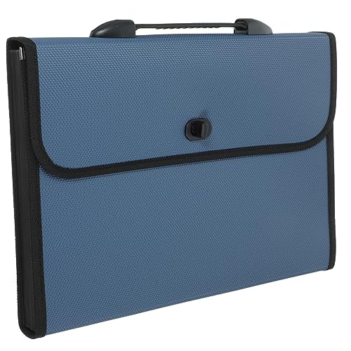 Zynphancer ��e�ʃt�@�C���t�H���_ ���|�P�b�g�t�� �g�����h�L�������g�I�[�K�i�C�U�[ �A �I�t�B�X�ƒ�p���[ �y�ʃ|�[�^�u���݌v (33x24.5x3.5cm,�u���[)