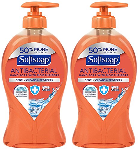 Softsoap Crisp Clean Scent Antibacterial Liquid Hand Soap 11.25 oz.