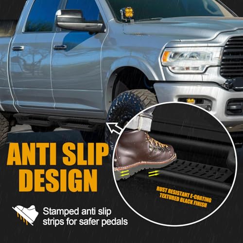 Estribos laterales para Ram 1500 y Ram 2500 Crew Cab miniatura 5
