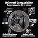 immagine 3EasySMX Joystick, Controller Wireless PS3 PC, ESM-9101 Gamepad Wireless 2.4G, Joypad del Dual Shock, Turbo per PS3 / Telefono Android o Tablet/PC/TV o TV Box