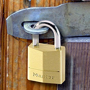 Master Lock Solid Brass 30mm Padlock 4-Pin - Keyed Alike x 4
