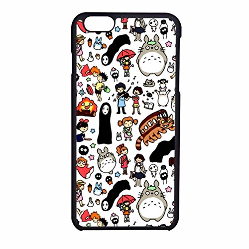Chibi Studio Ghibli Doodle iPhone 6/6s Case (Black...