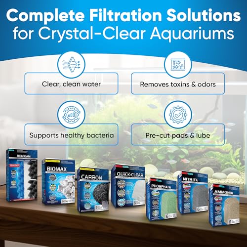 Image of 36 Pcs 406 /407 Filter Media Canister Filter Maintenance & Replacement Filter Media Kit, Quick Clear, Carbon Bags (300g), Biomax (500g), Bio Foam, Phosphate-Ammonia-Nitrite Remover, Including Mesh Bags