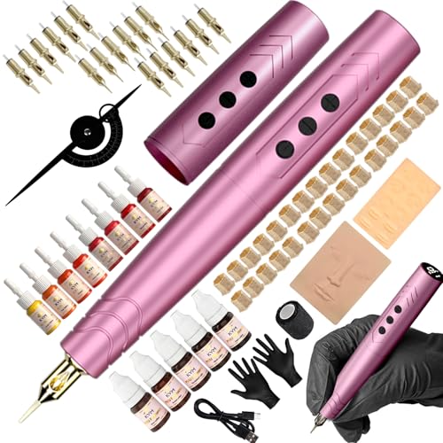 Professional Microblading Pen Kit - Dual Battery Permanent Makeup Tool