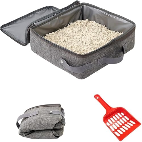 KryZaro�܂肽���ݔL�g�C�� 303011cm �X�R�b�v�t�� �n���h���t�� PVC ���� �g���s�v ��e�� �������ȒP �ԓ��p/���s/�h��/���ɍœK �ǂ��ł��g�s�\�ȔL�p�ȈՃg�C��