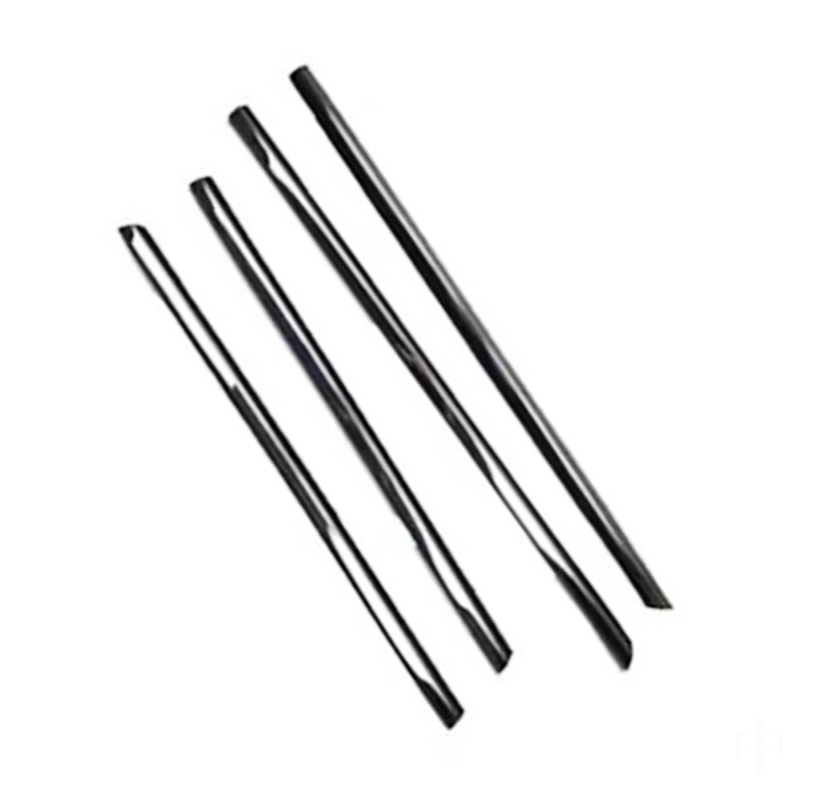 Gtdtkganak One Color Door Window Weatherstrip For Nissan For X-Trail T30 2001-2006 4Pcs Black Outside Window Rubber Seal Strip (Oe# 80821-8H300)