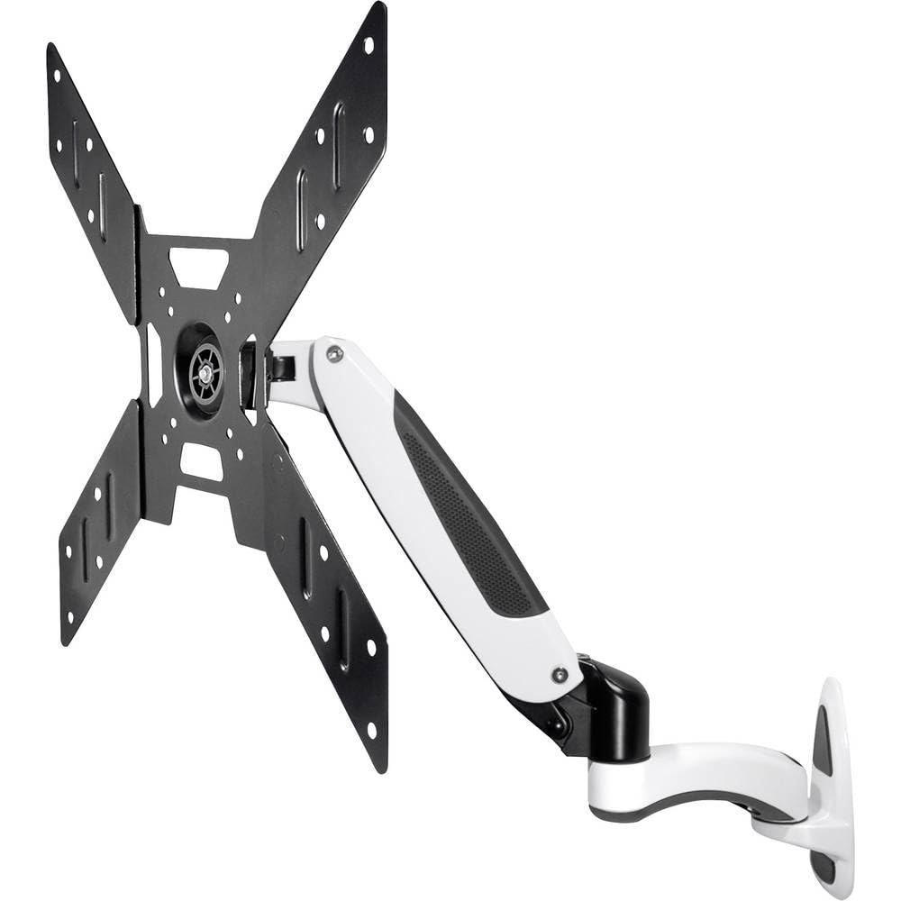 mywall HL13-2L w pełni ruchoma postawa ścienna do telewizora LCD, Uchwyt TV 140 cm (55 cali), ramię wychylne o 90°, obracane o 360°, 20 lat