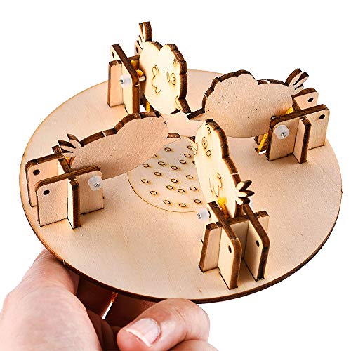 Interessante experimento científico tecnologia fabricação em pequena escala material artesanal model
