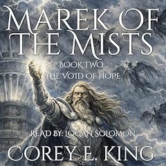 Diseño de la portada del título Marek of the Mists, Book Two: The Void of Hope