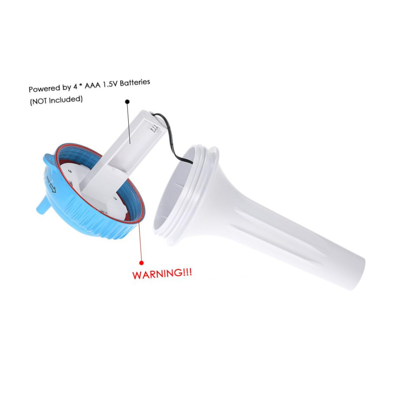 Termometro Galleggiante Per Piscina e Spa Sensore Display Facile Da Leggere Monitor Temperatura Wireless