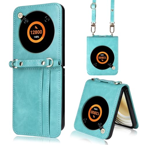 ZTE Libero Flip P[X Nubia Flip 5G P[X ZTE Libero Flip/Nubia Flip 5G Jo[ Pokaas X}zP[X pP[X ܂肽݌^ V_[Xgbv Xgbvt | ΂ߊ| 