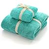 BUYTER Coral Fleece Cover Lint Face Bath Towel Set