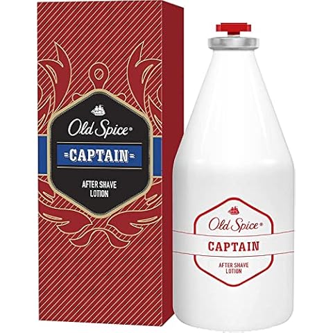 Old Spice Captain After Shave Lotion, Kühlendes Aftershave für Männer, 100ml Cover