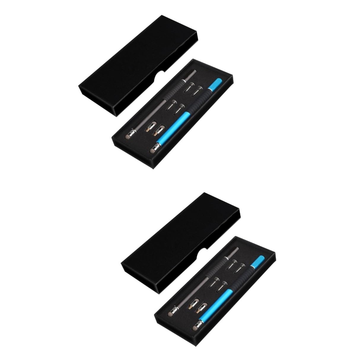 Housoutil 2 Set Penna Di Tocco Penna Stilo Per Touch Screen Matita Stilo Touch Screen Stilo Stilo Schermo Touch Screen Penna Stilo Multi-Funzionale Stilo Tablet Metallo