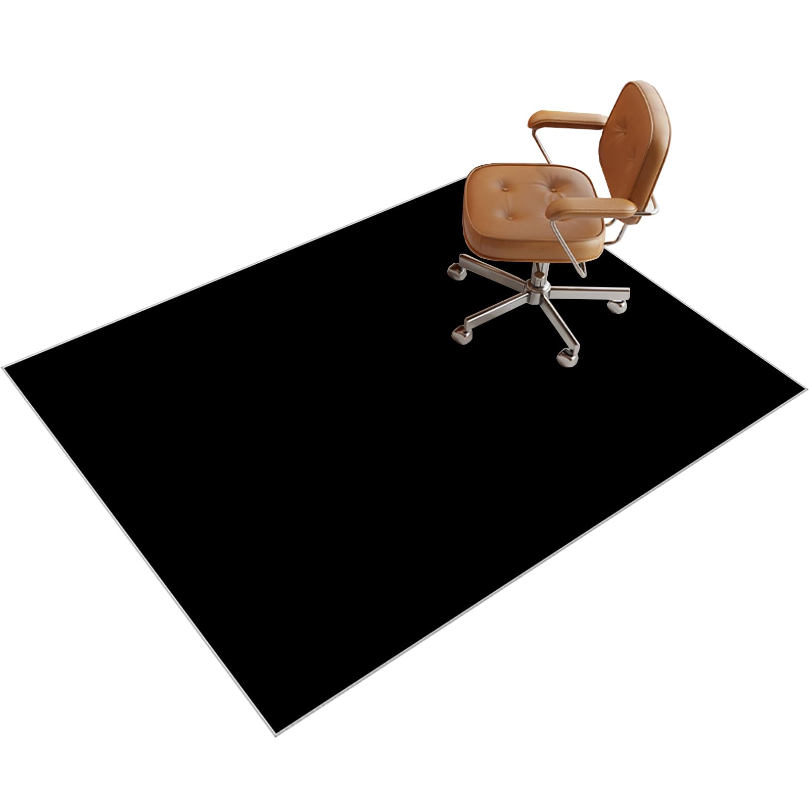 Office Chair Mat for Hardwood Floor, Carpet Protector Chair Mat, Large Anti-Slip Desk Chair Mat for Carpet Floors, Gaming Chair Mat for wooden Floors, Floor Protector Mat for Home 70 x 100 cm