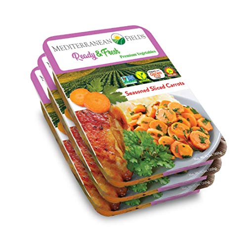 Ready Fresh Packaged Vegetables & Meals, Seasoned Sliced Carrots - 3 Pack. All