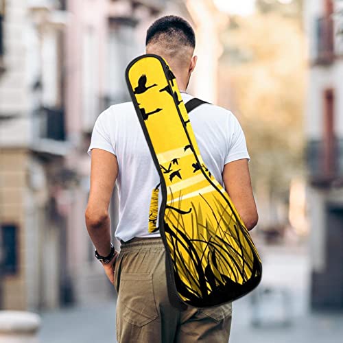 Sac rembourré ukulélé ténor imperméable avec double sangle dos